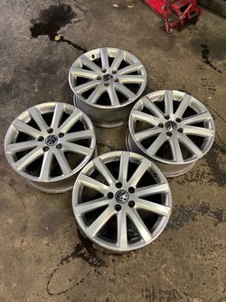17” Set of 4 Volkswagen Alloy Wheels