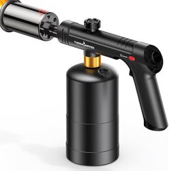 (606060-14) ThermoMaven Propane Torch with One-Touch Max Fire, Cooking Blow Torch Gun with Safety Lock, Charcoal Lighter, Flame Thrower, Gas Welding K