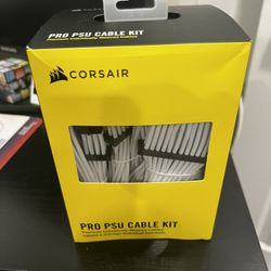 Corsair White Pro Psu Cable Kit