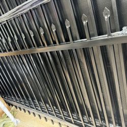 4’ Tall Iron Fence