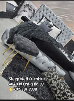 ✨️ King, Cal King, Queen Bed Frame ✨️ Furniture Sectionals, Bedrooms, Dining Avail