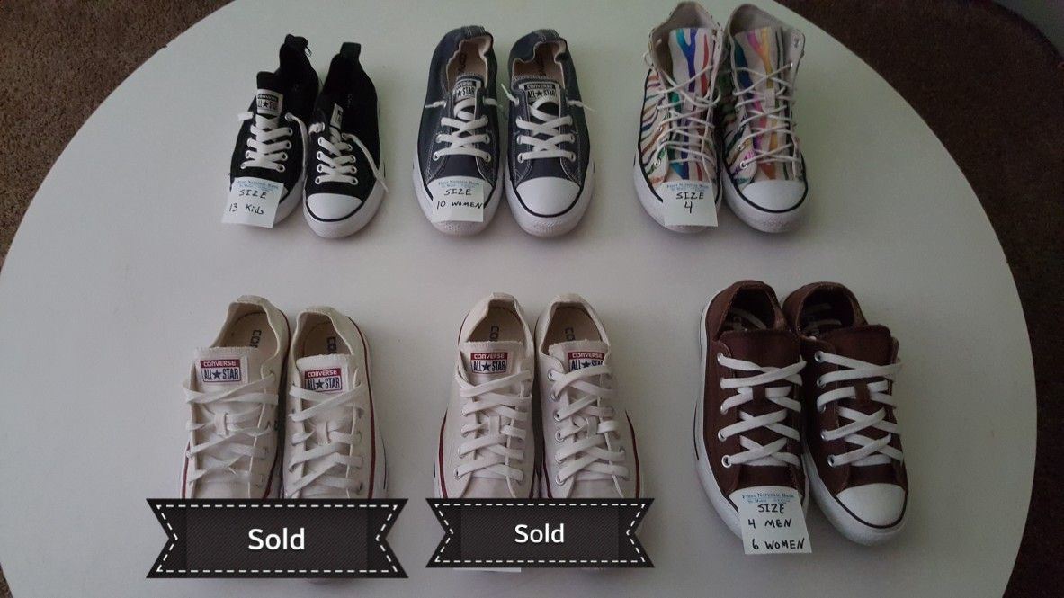 Converse All*Star $15 Each