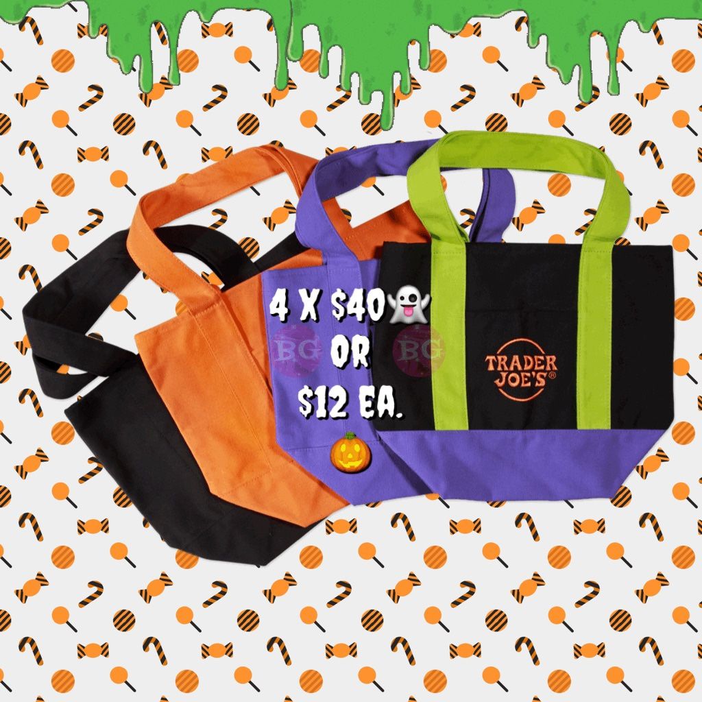NEW WT 2025 Trader Joe’s Halloween EXCLUSIVE TOTE!! 