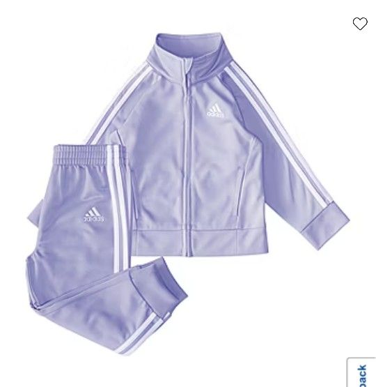 Girls Adidas Track Set