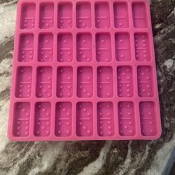 Silicone Dominos Mold For 2*1 inch Standard size domino pieces, DIY Resin Dominos game Mold