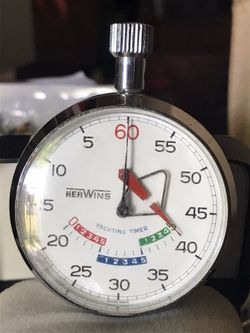 Vintage Herwins Yachting Timer Stopwatch