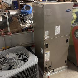 Carrier® Comfort™ - 5 Ton 13 SEER Air Conditioner Condensing Unit And Aluminum Air Handling Unit