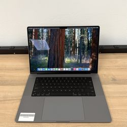 16" MacBook Pro M1 Pro 10 Core*32GB RAM*1TB SSD