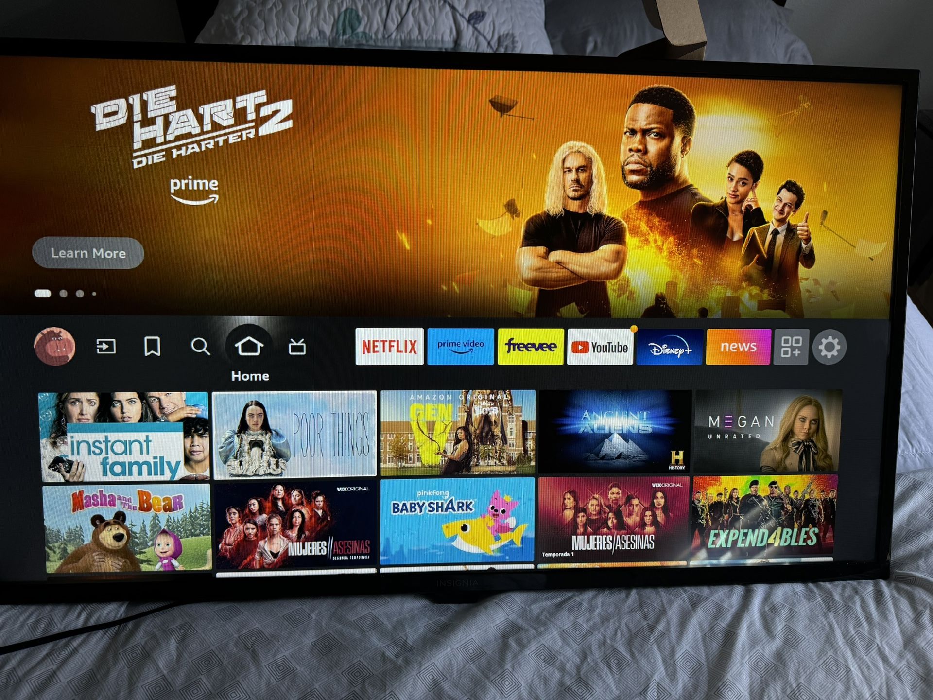 Insignia 39" LED HD Smart Fire TV - $75.00 Reduced