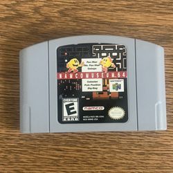 Namco Museum 64 for Nintendo 64 N64 Authentic Cartridge Tested Working