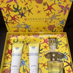 Versace Yellow Diamont Perfume Set 