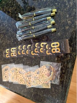 New 80th birthday theme gifts