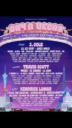 DAY N VEGAS (2 TICKETS)