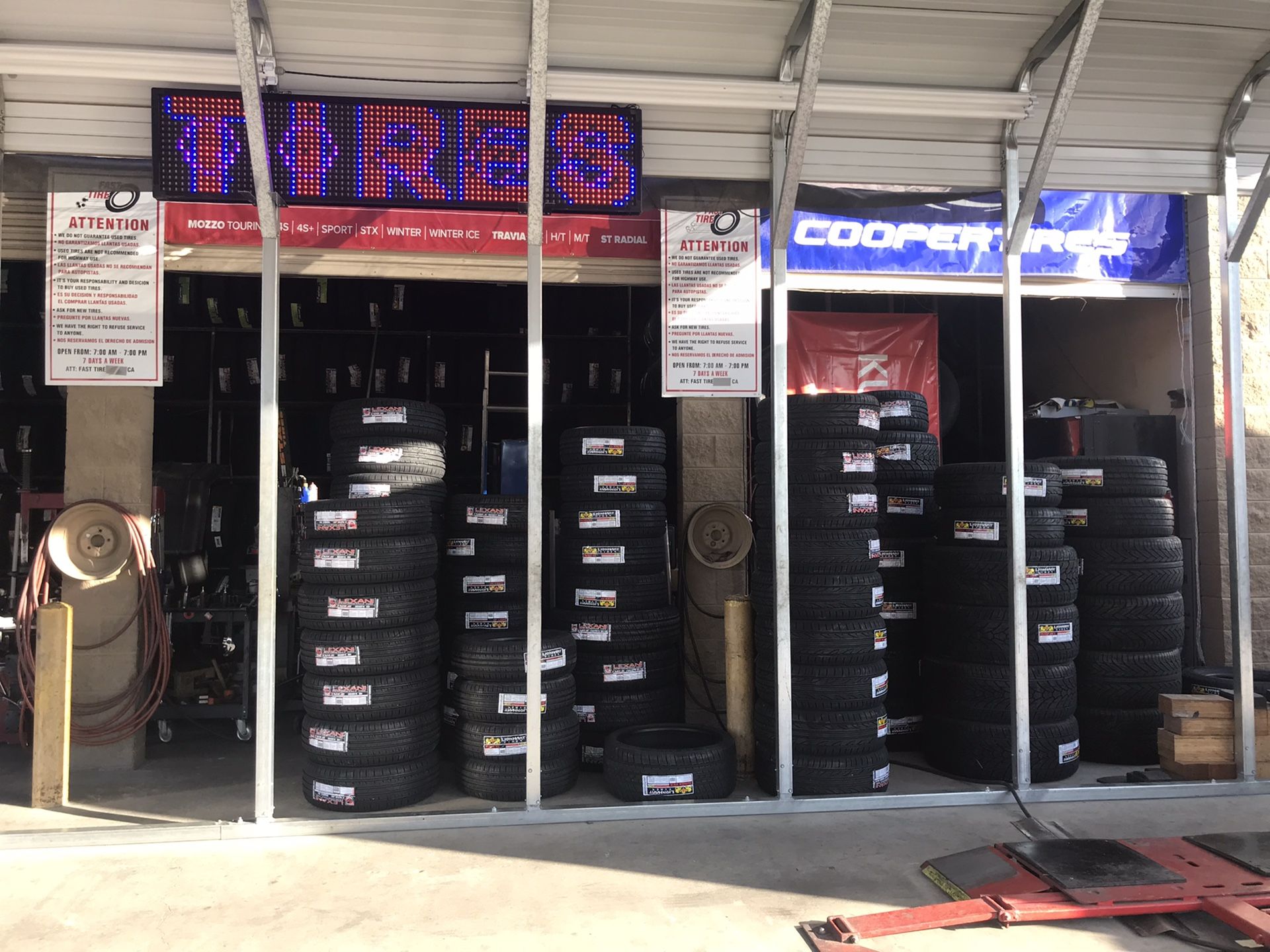 FAST TIRE TULARE new & used tires