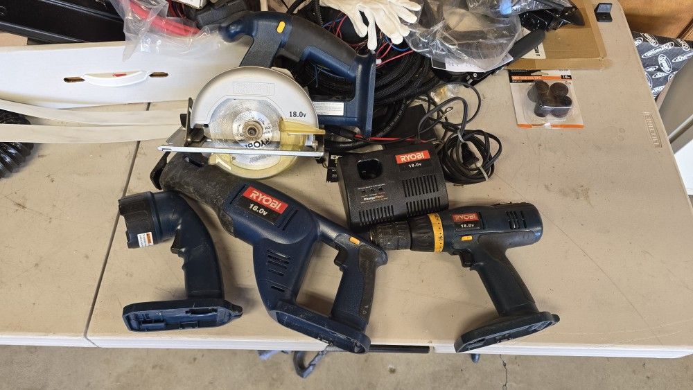 Ryobi Cordless Tools 18V