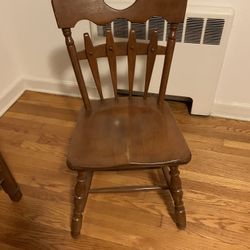 Solid Maple Desk Chair