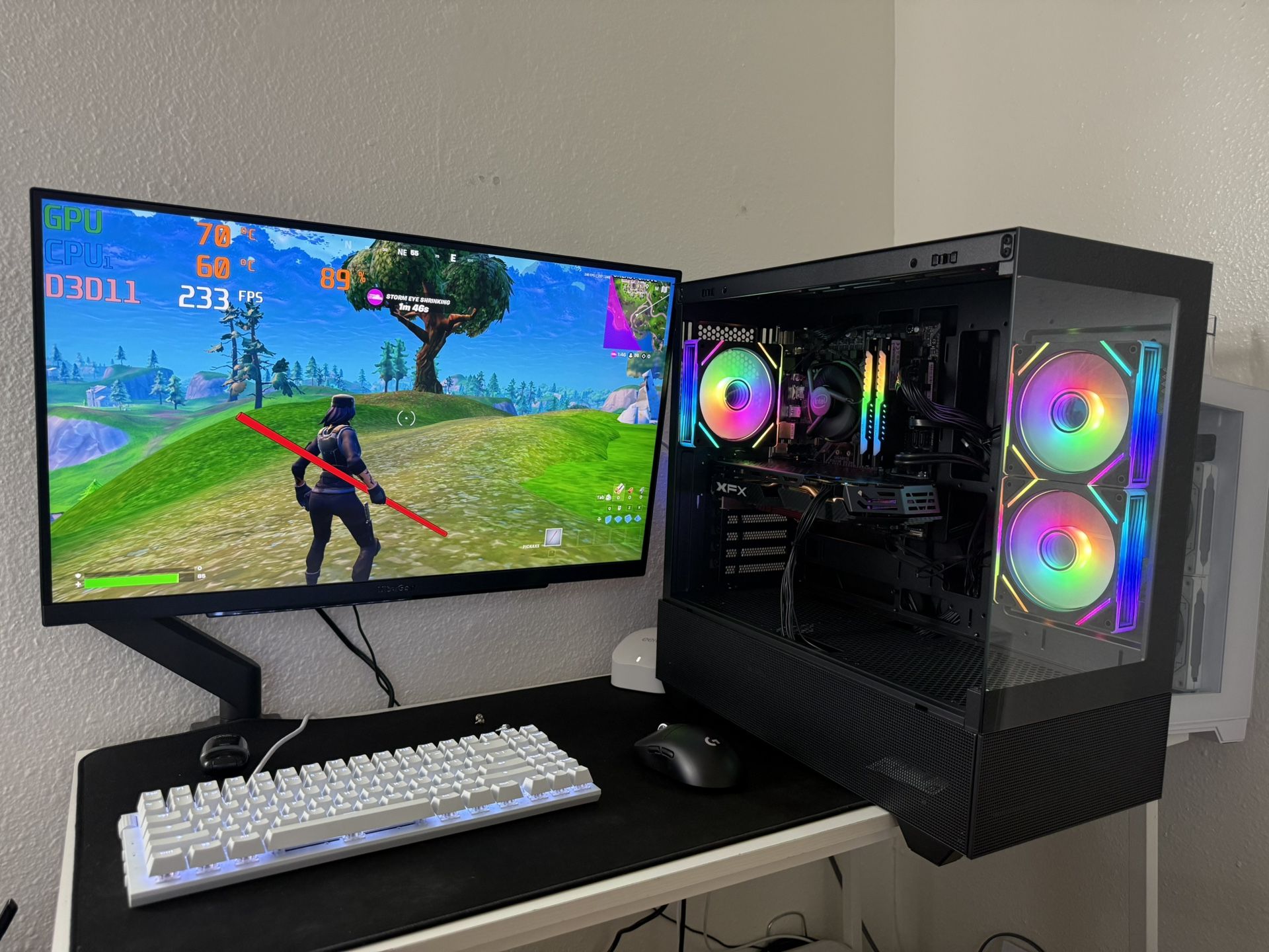 Black Gaming Pc Computer Desktop