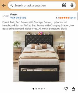 Bed frame and Mattress