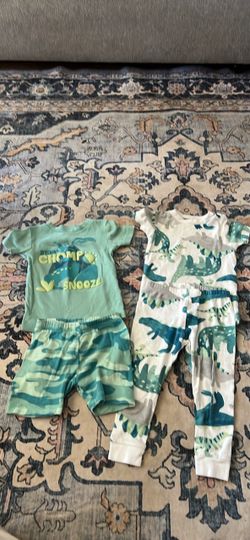 Set of 10: Carter’s Toddler Boy Pajamas 18 month