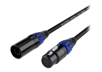Blizzard DMX-5PIN-IP-10Q IP65 Rated 5-Pin DMX Cable Male - 10 FT