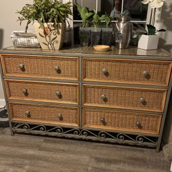 Four piece Pier 1 bedroom set.