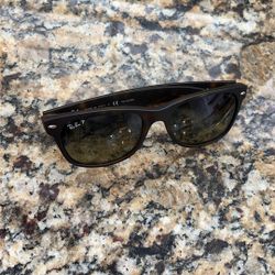 Ray-Ban RB2132 Tortoise Frame Men’s Sunglasses Polarized New Wayfarer