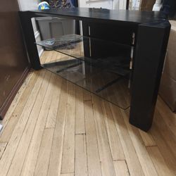 FREE TV Stand with Glass Shelves (Goose Hollow Neighborhood - SW Portland)