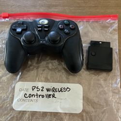 Sony PlayStation Ps2 Wireless Controller With Receiver 