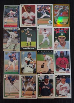 Baseball Rookie Card Lot-1980s-2000s