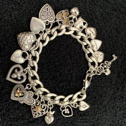 Brighton Open Heart Charm Bracelet 