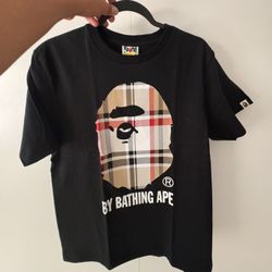 Burrberry X Bape shirt