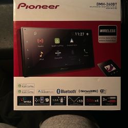 Pioneer DMH – 260BTrDSAV Receiver, Wireless Audio System