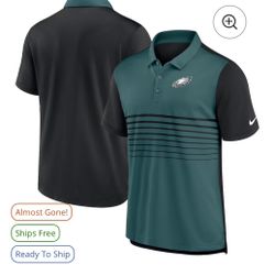 Eagles New Dri Fit Nfl Nike Polo With Tags