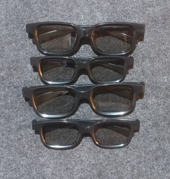 Brand New 3D Glasses Available In Two Sizes