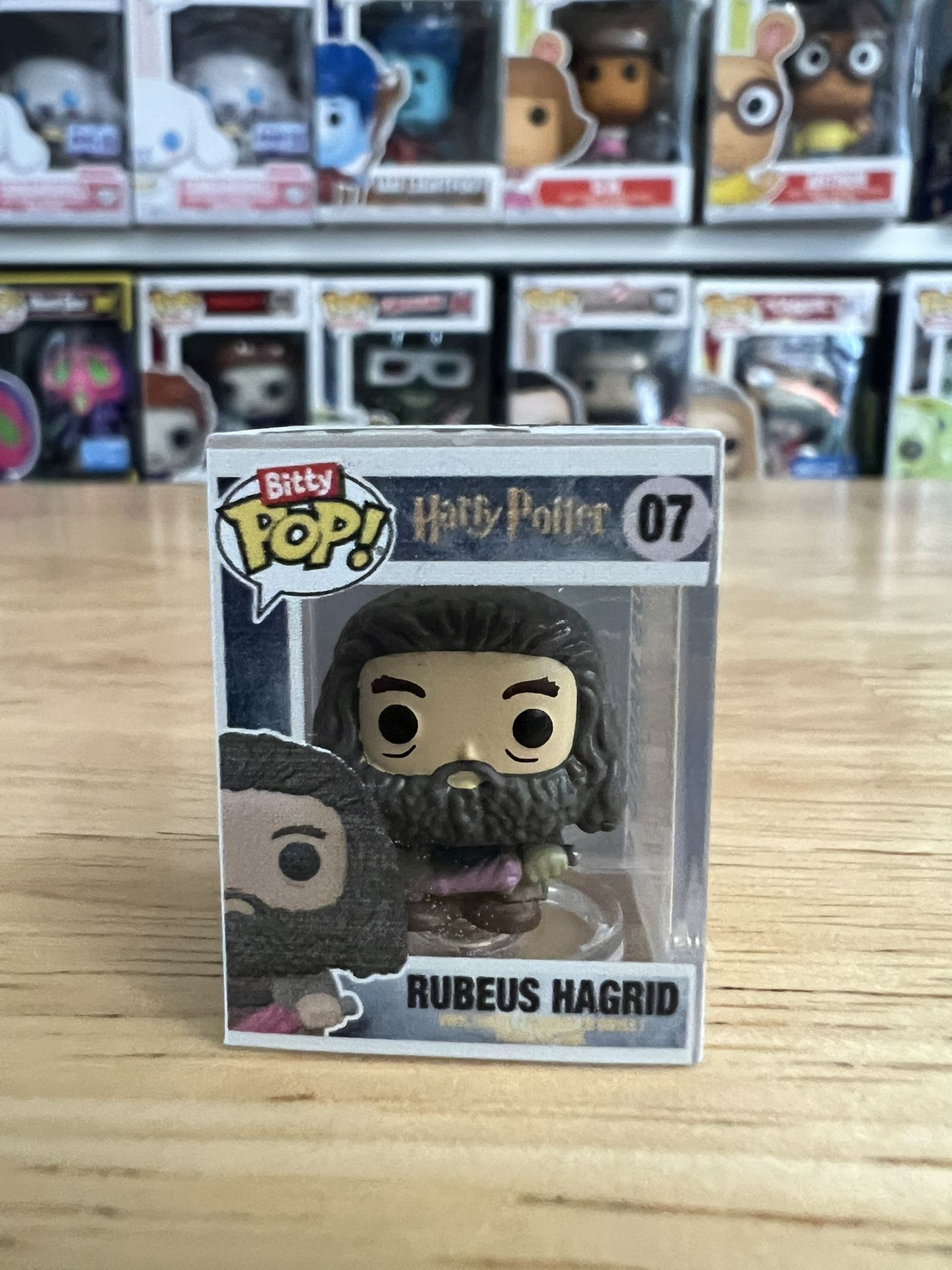BITTY Rubeus Hagrid Funko Pop #07 Wizarding World Movies Books Harry Potter Toys