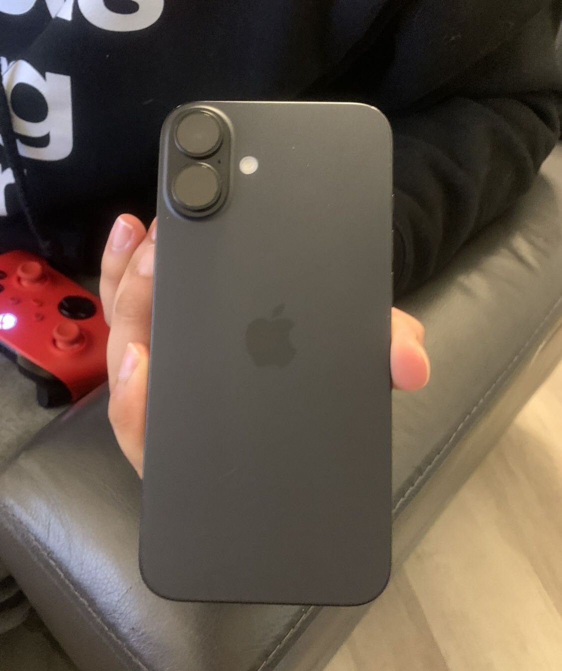 Black Apple iPhone 16 Plus With IOS 26