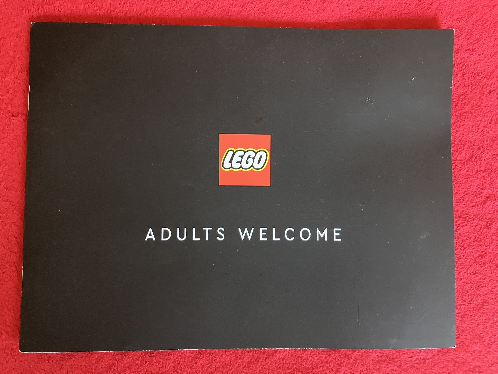 LEGO ADULTS WELCOME BROCHURE CATALOG BOOKLET