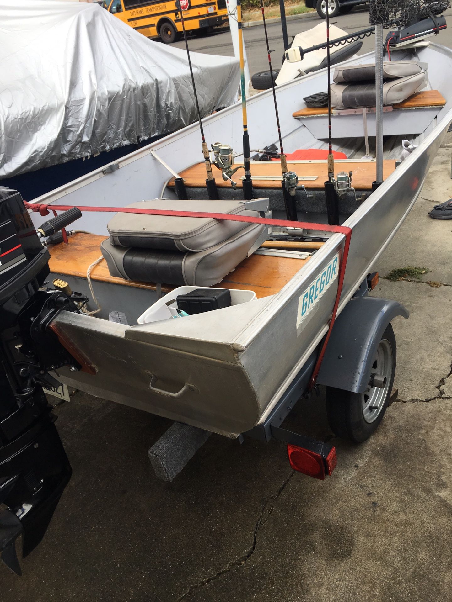 Aluminum Gregor Boat