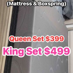 Encanto 12” Mattress Set(mattress & Boxspring -Susana