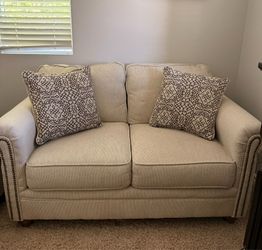 Free Beige Loveseat