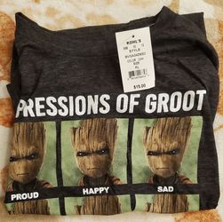 3 Cartoon Character T-shirts- XL, 2XL