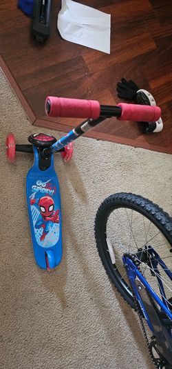 Spiderman scooter