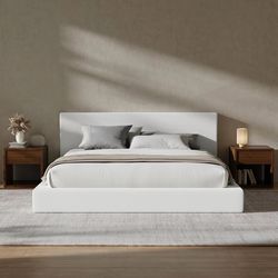 Cloud Upholstered Platform Bed Frame