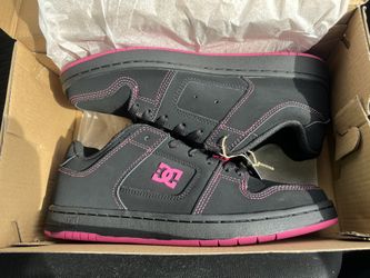 DC MANTECA 4 SHOES Black Pink y2k trendy Skater Skating Skateboard 
