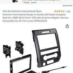 F150  Dash Kit NEW $20