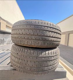 275/55R20 Bridgestone Dueller alenza Tires (2)