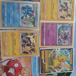 Fusion Strike Lot Of 5 Pokemon Card