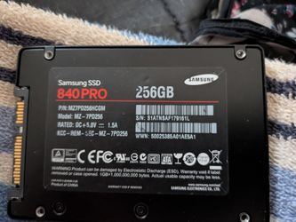 Samsung SSD 256 GBs