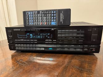 Vintage Kenwood KR-V77R AM/FM Stereo Receiver - 100WPC - Working with Remote RC-70