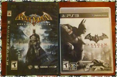(2) BATMAN PS3 games